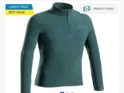 Men’s Hiking Fleece - MH100